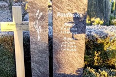 Ostbevern, Doppelgrab mit Orionzweiteiler Ährnornament und vertiefterschrift