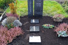 Heepen, Doppelgrab mit Trittplatten