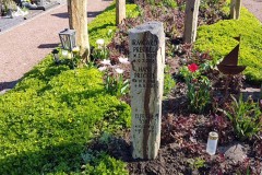Grabstein Basaltsäule Warendorf