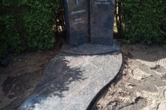 Westbevern, Grabstein mit Teilabdeckung
