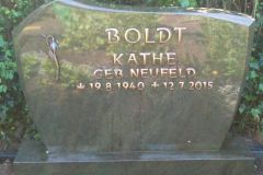 Warendorf, Grabstein mit Bronzeschrift