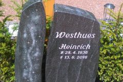 Warendorf, Urnengrabstein