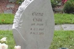 Stieghorst, Grabstein Einzelgrab mit Rosenornament