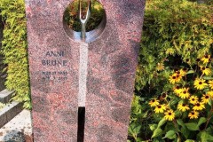 Liesborn, Grabstein, Einzelstein, Bronzeengel