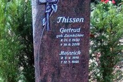 Warendorf, Grabstein, Einzelstein, Ornament, Stele