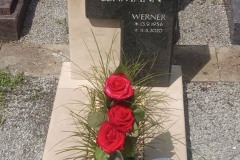Ahlen, Urnendoppelgrab mit Laterne