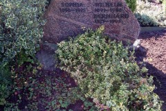 Albersloh, Grabstein, Felsen, Bronzeschrift
