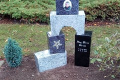 Espelkamp, Denkmal, Mehrteilig, Kindergrab, Porzellanbild, Ornament
