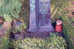 Gütersloh, Denkmal, Grabstein, Zweiteiler, Rose