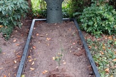 Warendorf, Einzelwahlgrab Denkmal mit Einfassung