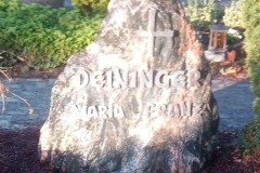 Sassenberg Grabstein mit Kreuz