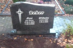 Sassenberg Grabstein mit Kreuz