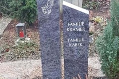 Grabstein zweiteilig