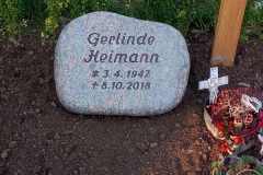 Grabstein liegend aus Barap Granit