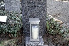 Wiedenbrück, Memoriamgarten mit Laterne